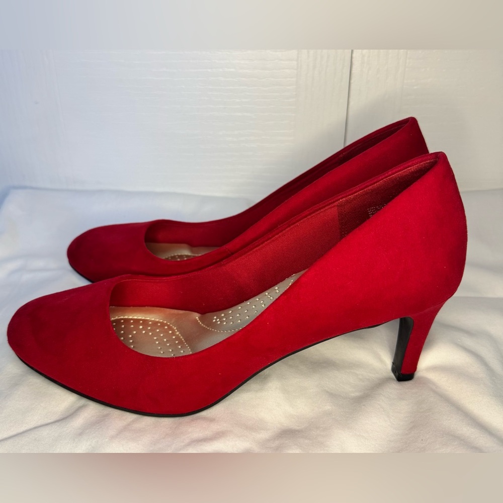 Dexflex Comfort Memory Foam Red Heels